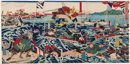 Minamoto yoshitsune đã cùng ai xây dựng đội quân để chiến đấu với taira